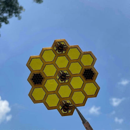 4pcs Wooden Hexagon Honeycomb Drink Coasters Set V1263-JX-5451