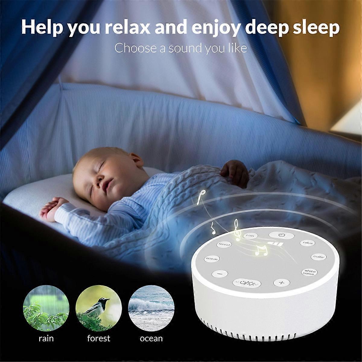 USB Rechargeable Babies White Noise Machine Sleep Sound Device V1263-JX-5457