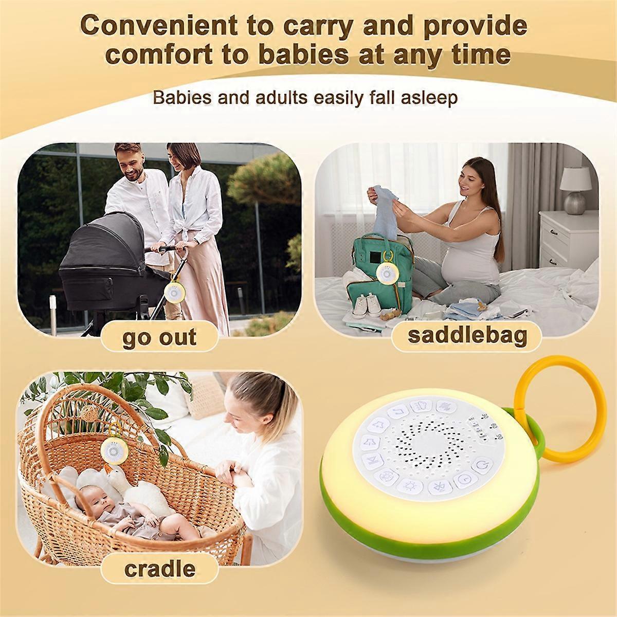 White Noise Machine with 11 Adjustable Sounds Blue V1263-JX-5459