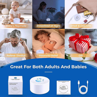 Portable White Noise Machine Babies Sleep Sound Machine V1263-JX-5468