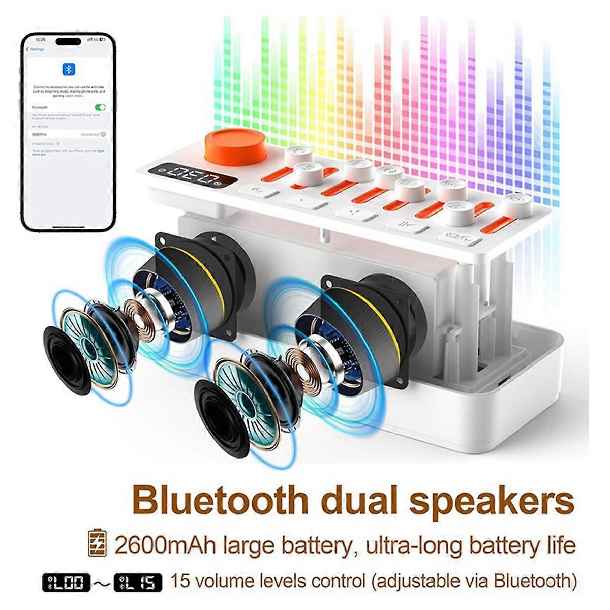 White Noise Sleep Sound Machine for Bedroom or Travel V1263-JX-5469