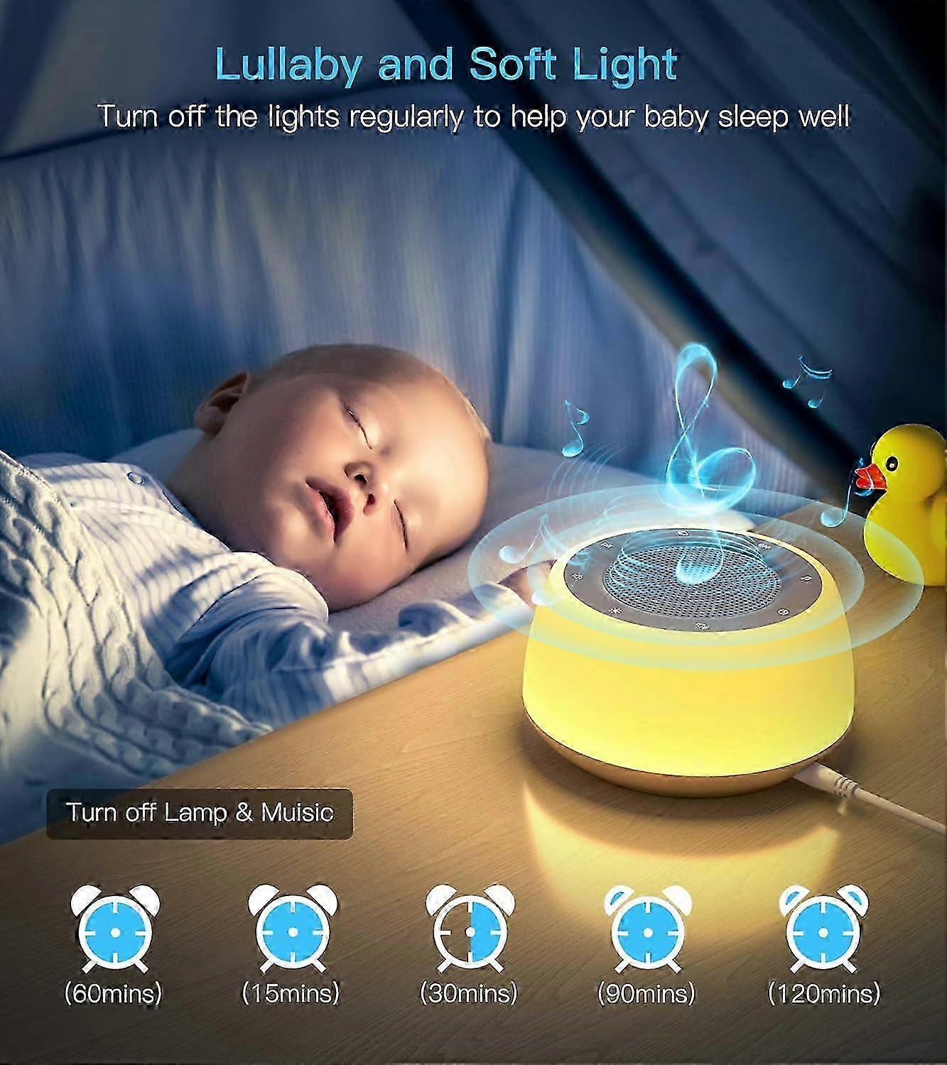Sleep Companion White Noise Machine with Nature Sounds V1263-JX-5471