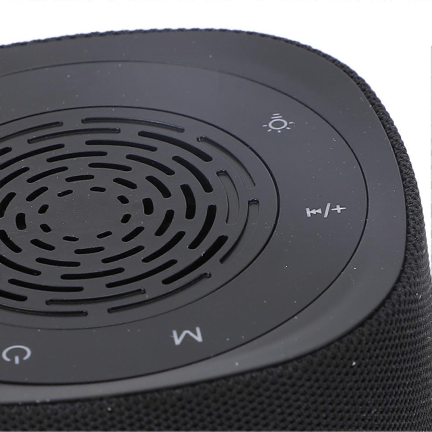 Bluetooth White Noise Machine 14 Sounds Rechargeable Breathing Light Black V1263-JX-5474