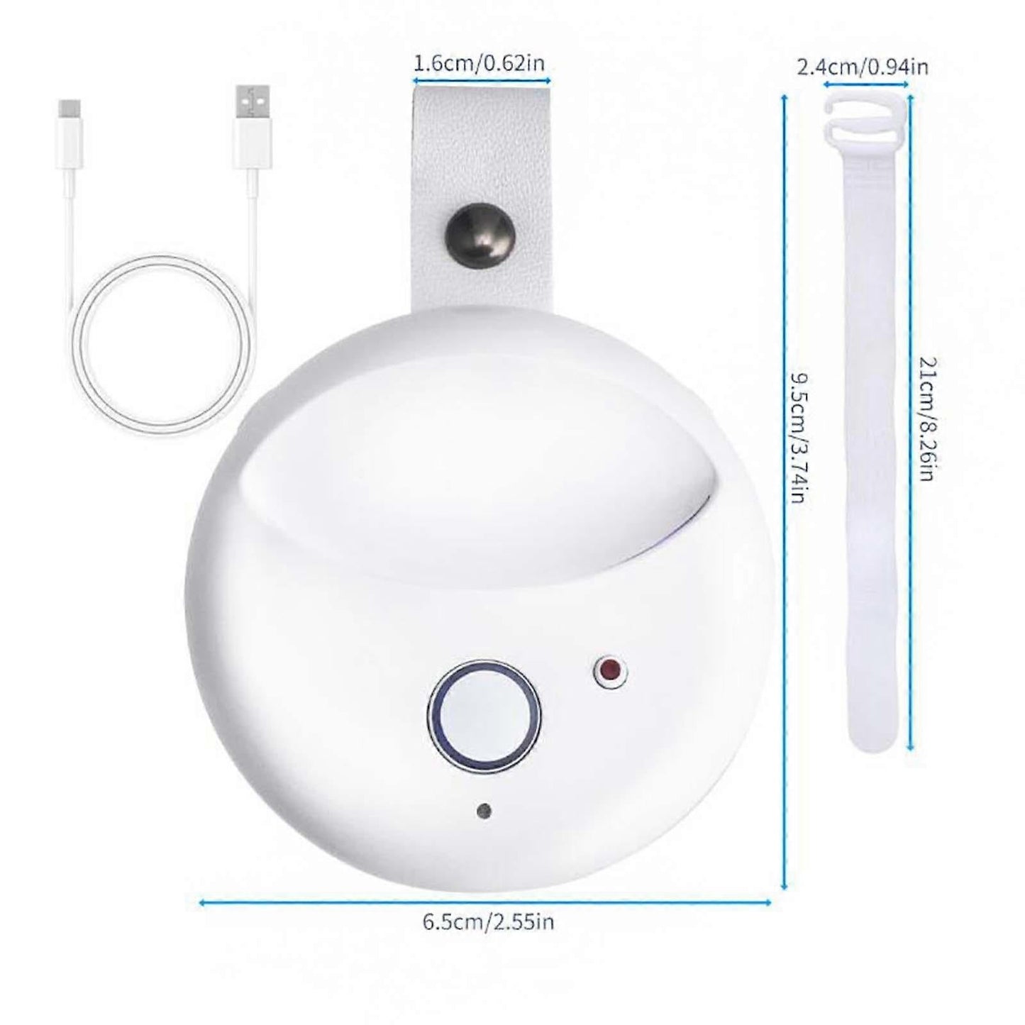 Compact White Noise Machine Auto Off Travel Sound Device for Babies Home V1263-JX-5478