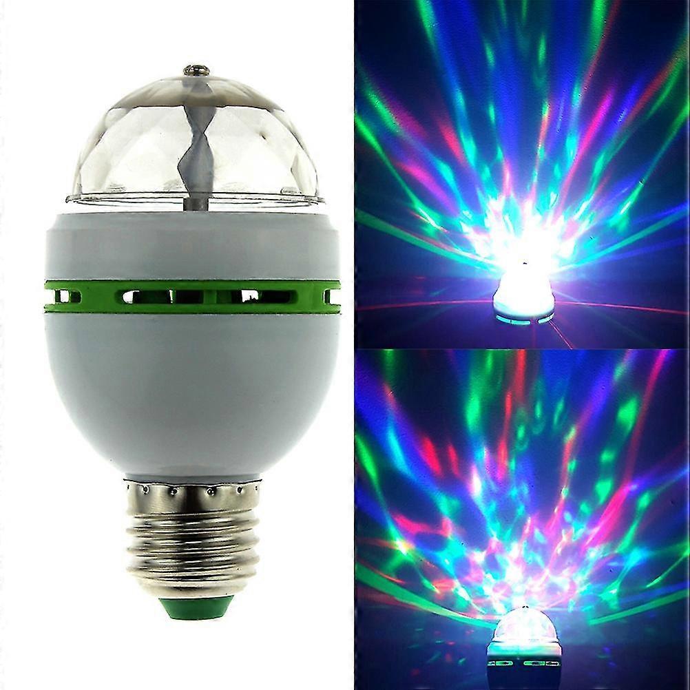 LED Rotating Disco Light Bulb Colorful Party Lamp V1263-JX-5490