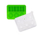 Ice Cube Mold Food Grade Quick Release Silicone Funnel Design Ice Ball Mold for Whiskey-Green V1263-JX-550