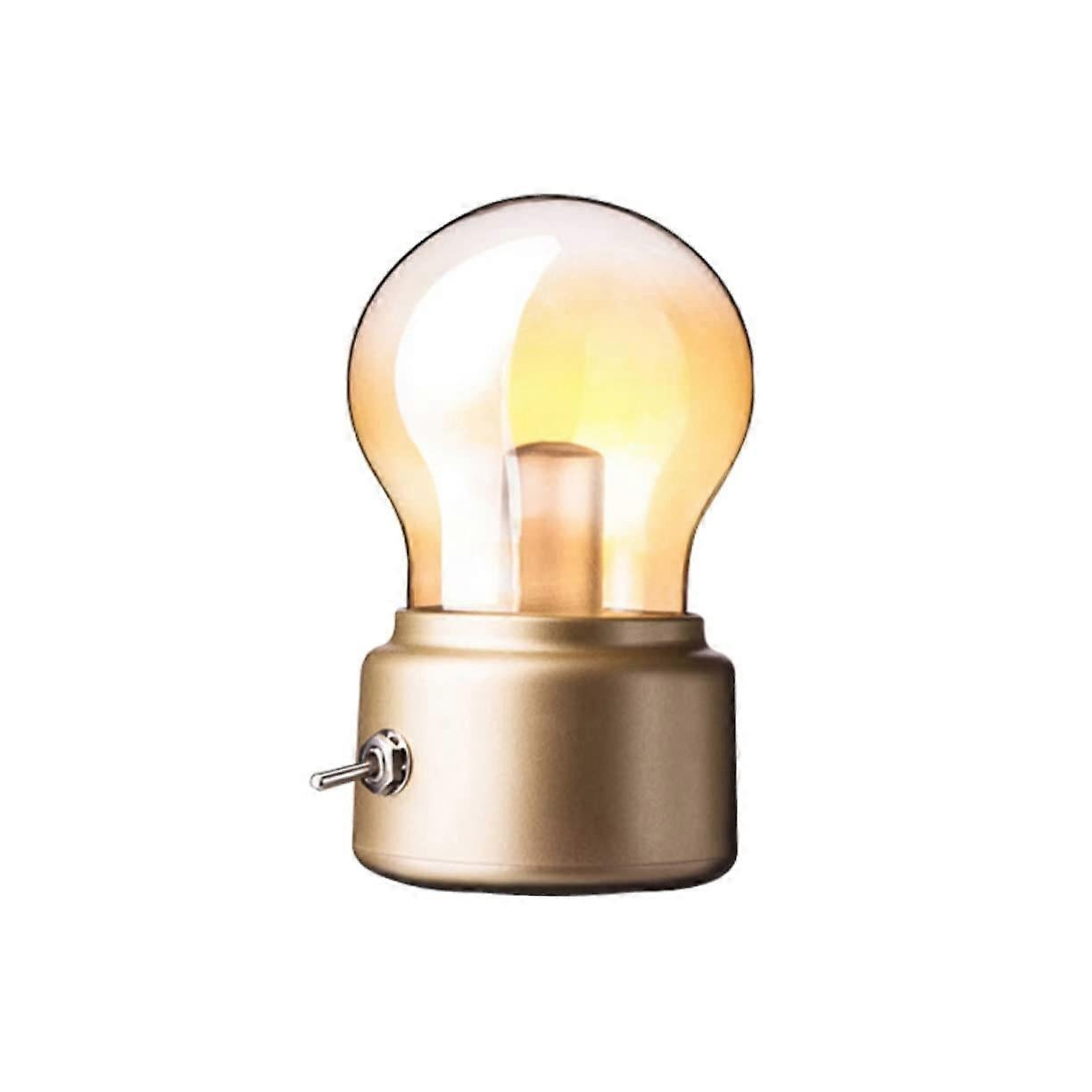 USB Rechargeable LED Light Bulb Retro Desk Night Lamp V1263-JX-5500