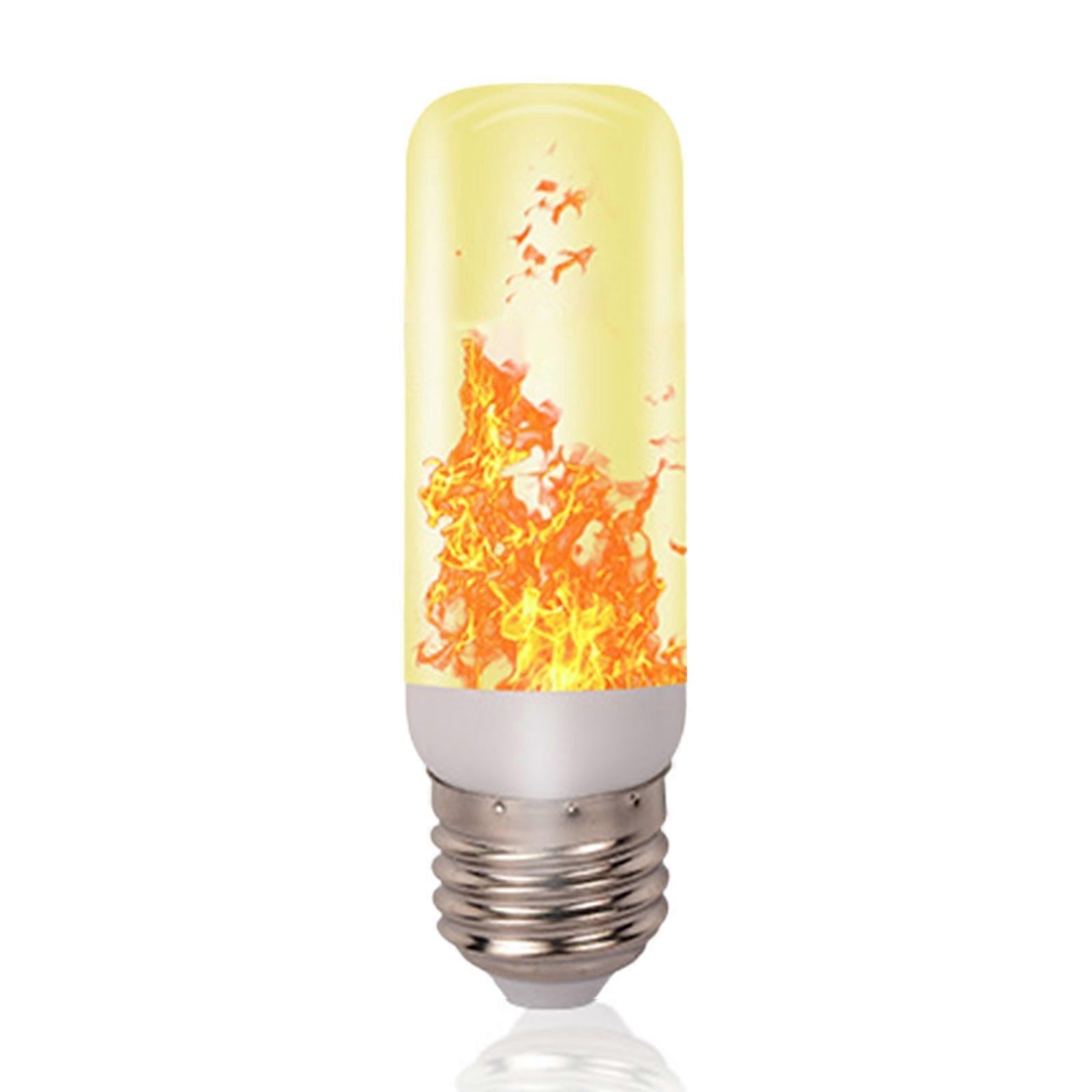 LED Flame Effect Light Bulb E27 Gravity Sensor Fire Decor V1263-JX-5503