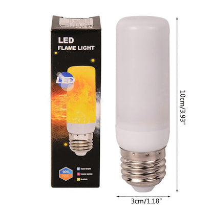 LED Flame Effect Light Bulb E27 Gravity Sensor Fire Decor V1263-JX-5503