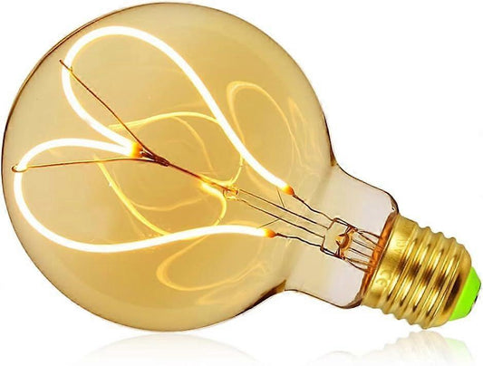 Vintage Edison G95 LED Bulb 4W Dimmable Warm Decorative E27 Heart Shape V1263-JX-5505