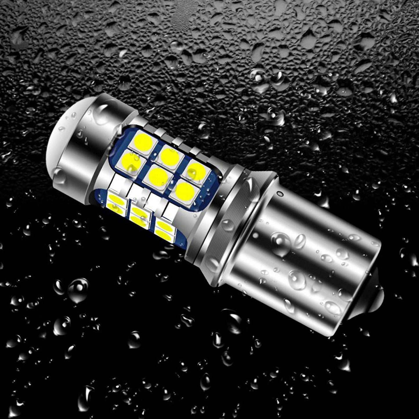 2pcs Truck Backup Cargo Reversing Light Bulbs V1263-JX-5508