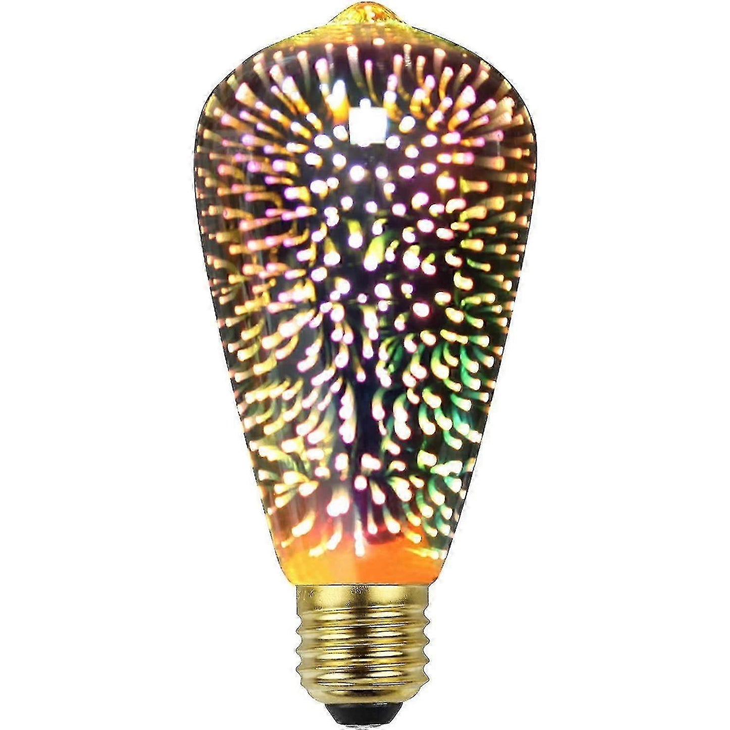 Edison LED Firework Bulb 3D Decorative E27 4W Retro Light V1263-JX-5512