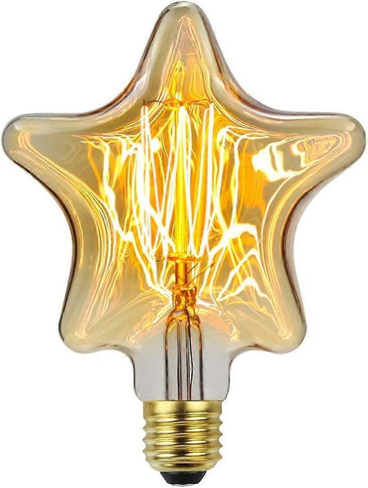 Star Shaped Vintage Edison LED Decorative Art Bulb V1263-JX-5513