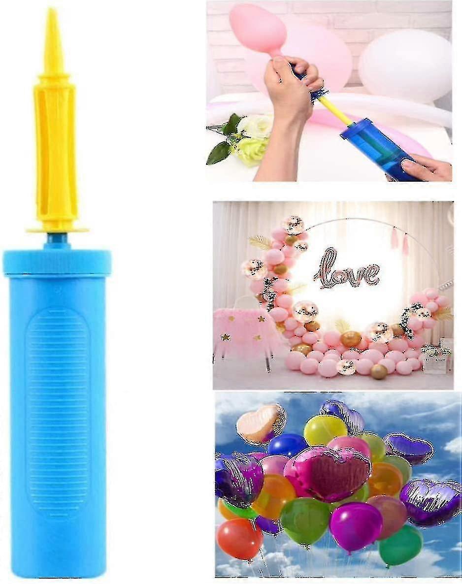 2pcs Balloon Pump Manual Hand Air Pump for Balloons V1263-JX-5515