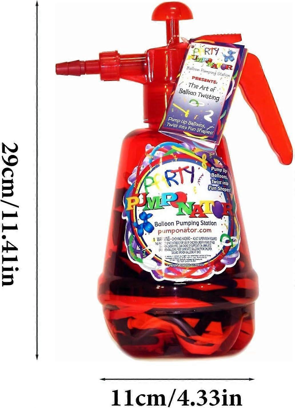 Water Balloon Pump 1.5L Hand Air & Water Pump with 500 Balloons V1263-JX-5521