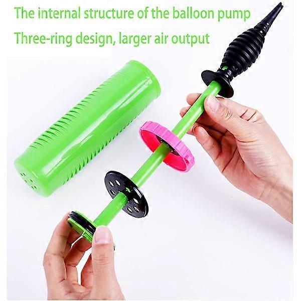 Balloon Pump Green Manual Double Action Hand Pump for Balloons V1263-JX-5525