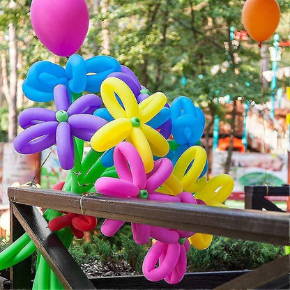 200pcs Modeling Animal Balloons with Balloon Pump for Party Decoration V1263-JX-5527