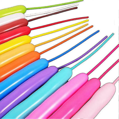200pcs Modeling Animal Balloons with Balloon Pump for Party Decoration V1263-JX-5527
