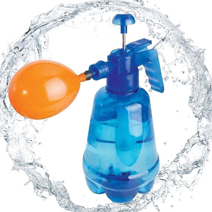 Water Balloon Pump with 500 Balloons Hand Filler for Outdoor Play V1263-JX-5530