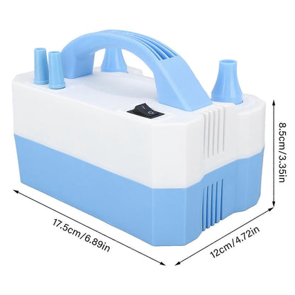Electric Balloon Pump 220-240V Portable Dual Nozzle Blower for Party Balloons V1263-JX-5532