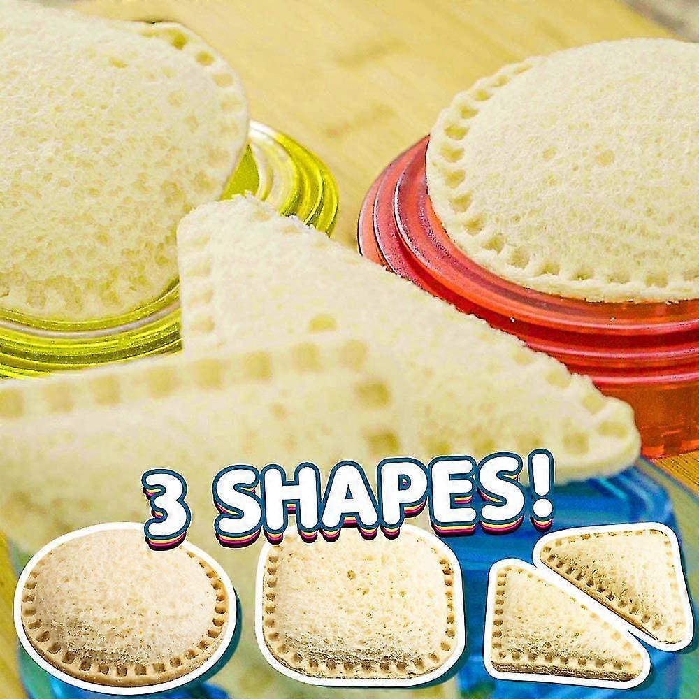 3pcs Sandwich Cutter and Sealer Set Sandwich Maker Cutters V1263-JX-5538