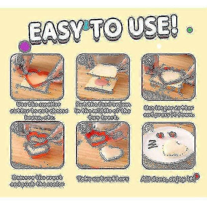 Uncrustables Maker Sandwich Cutter and Sealer for Babies V1263-JX-5543