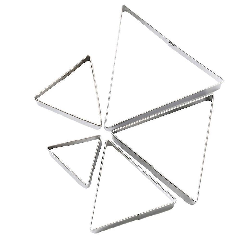 5pcs Steel Fondant Mold Baking Sandwich Cutters Cookie Cutters Set V1263-JX-5554