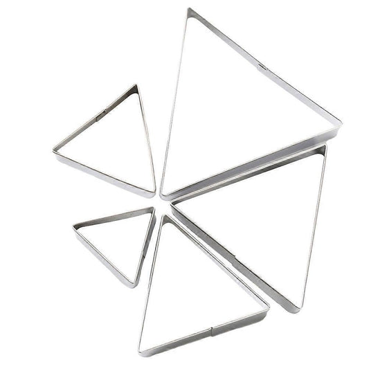 5pcs Steel Fondant Mold Baking Sandwich Cutters Cookie Cutters Set V1263-JX-5554
