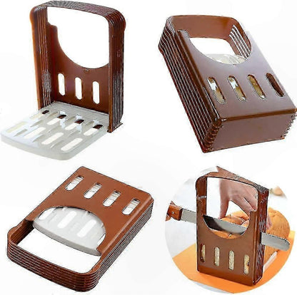 Adjustable Sandwich Cutter Bagel Bread Loaf Slicer Tool for Baking V1263-JX-5556