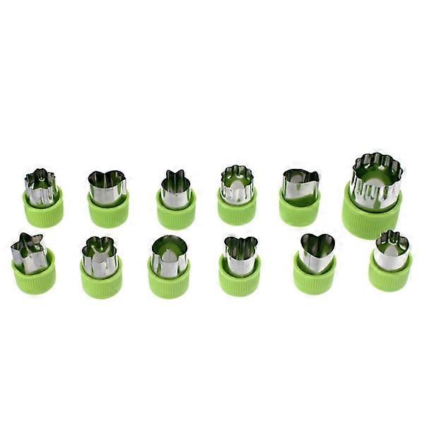 Stainless Steel Cookie Vegetable Fruit Cutters Random Shape Sandwich Cutters for Babies V1263-JX-5557