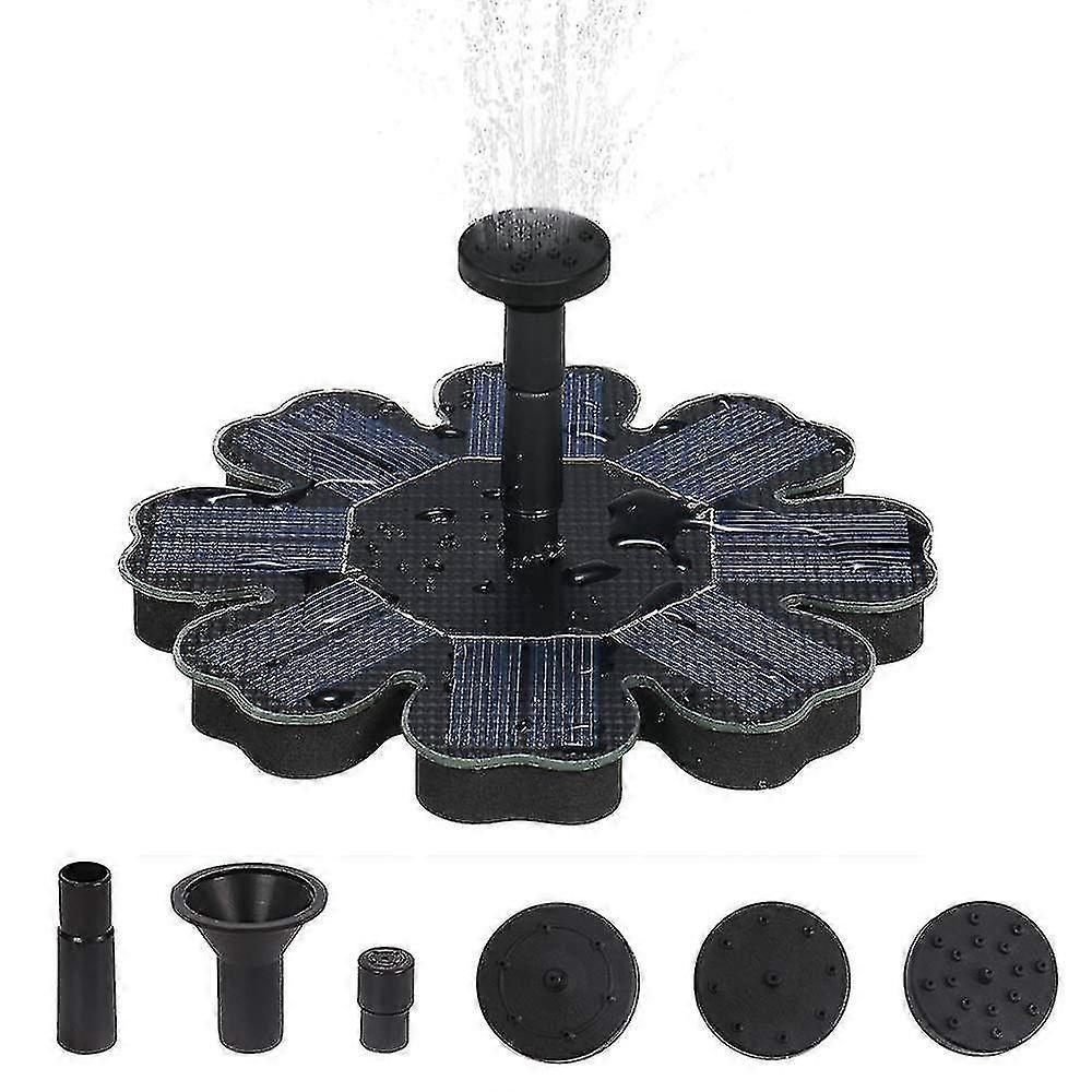 Floating Solar Fountain Pump Solar Water Pump for Bird Bath V1263-JX-5562