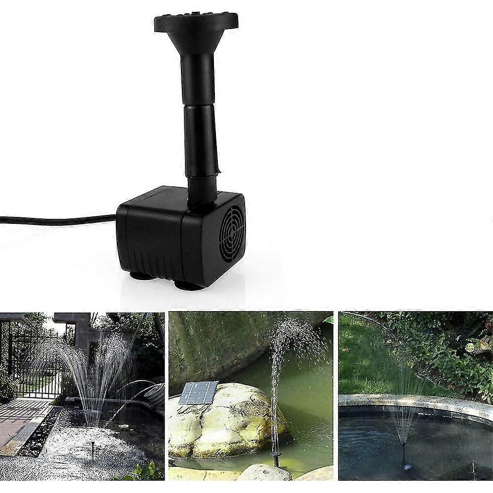 Circle Solar Fountain Pump with 6 Nozzles Water Feature V1263-JX-5563
