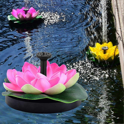 Solar Pond Fountain Solar Water Fountain for Bird Bath Garden V1263-JX-5564