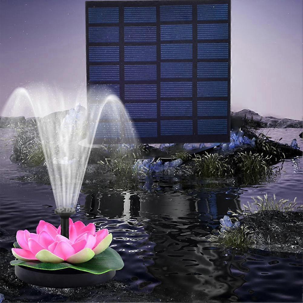 Solar Pond Fountain Solar Water Fountain for Bird Bath Garden V1263-JX-5564
