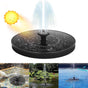 1.4W Solar Fountain Pump with 6 Spray Styles Garden Water Feature V1263-JX-5567