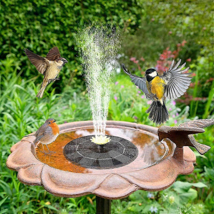 9 Effect Solar Fountain Pump with Multiple Spray Patterns V1263-JX-5573