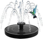 1.2W Floating Solar Fountain Pump with 6 Nozzles 30-40cm Spray V1263-JX-5574