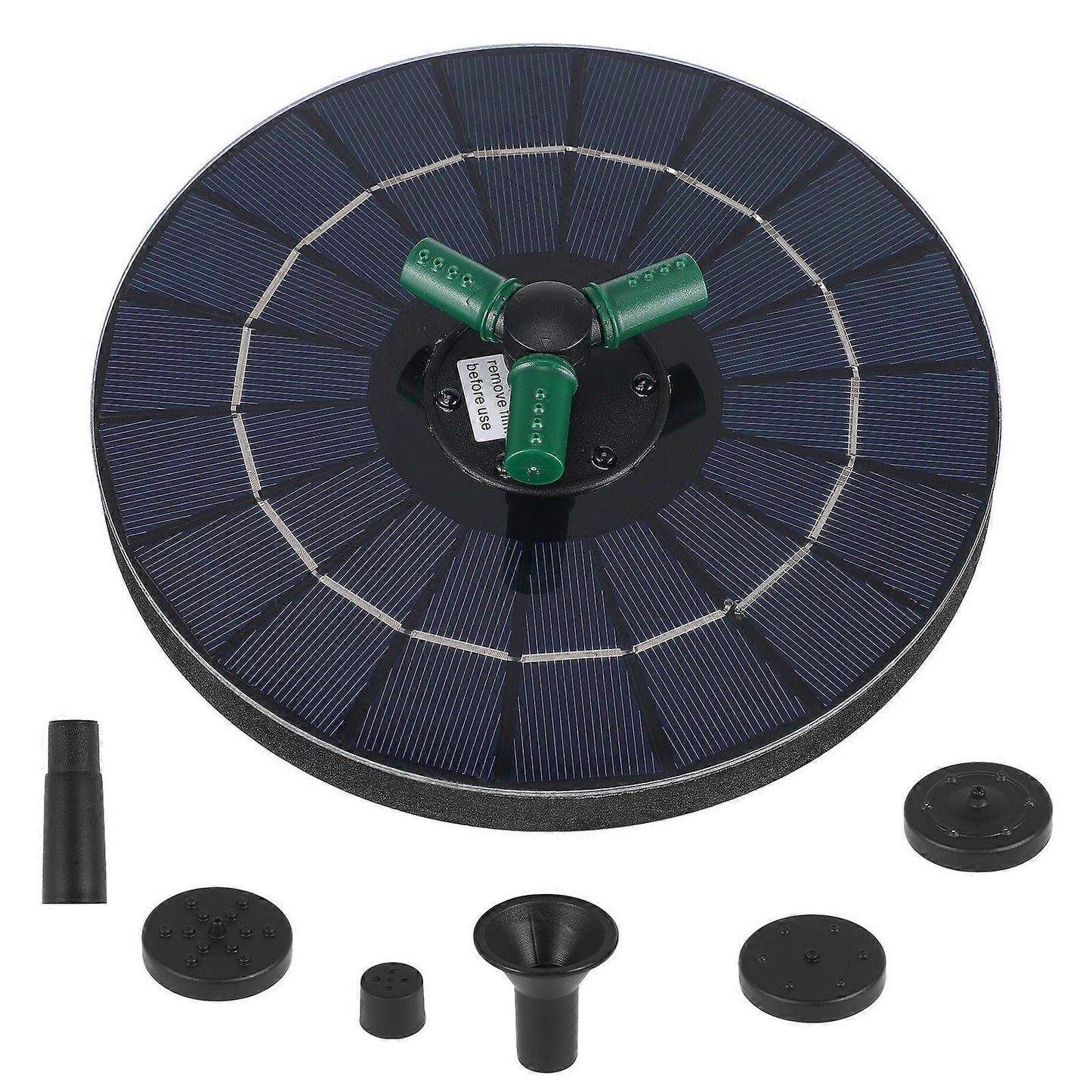 Solar Fountain Disc Pump Bird Bath Solar Water Fountain V1263-JX-5577