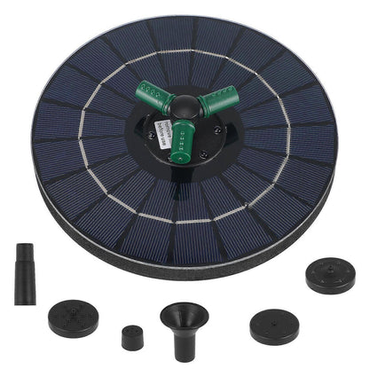 Solar Fountain Disc Pump Bird Bath Solar Water Fountain V1263-JX-5577