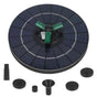 Solar Fountain Disc Pump Bird Bath Solar Water Fountain V1263-JX-5577