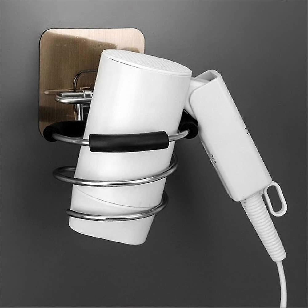Wall Mounted Hair Dryer Holder Organizer Storage Station V1263-JX-5585