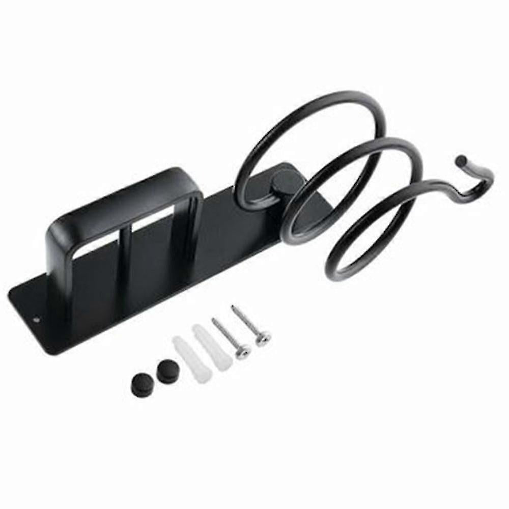 Aluminum Hair Dryer Holder Wall Mounted Organizer Rack V1263-JX-5588