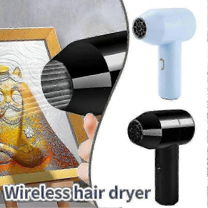 Wireless Mini Negative Ion Hair Dryer Portable Small Dryer V1263-JX-5594