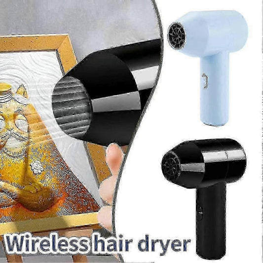 Wireless Mini Negative Ion Hair Dryer Portable Small Dryer V1263-JX-5594