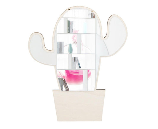 Wall Sticker Acrylic Mirror-Wooden Color V1263-JX-560