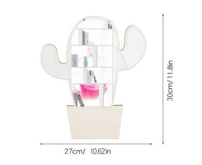 Wall Sticker Acrylic Mirror-Wooden Color V1263-JX-560