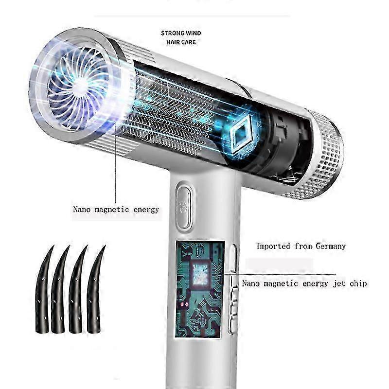 Professional Blow Dryer with Diffuser Hot & Cold Fast Drying V1263-JX-5603