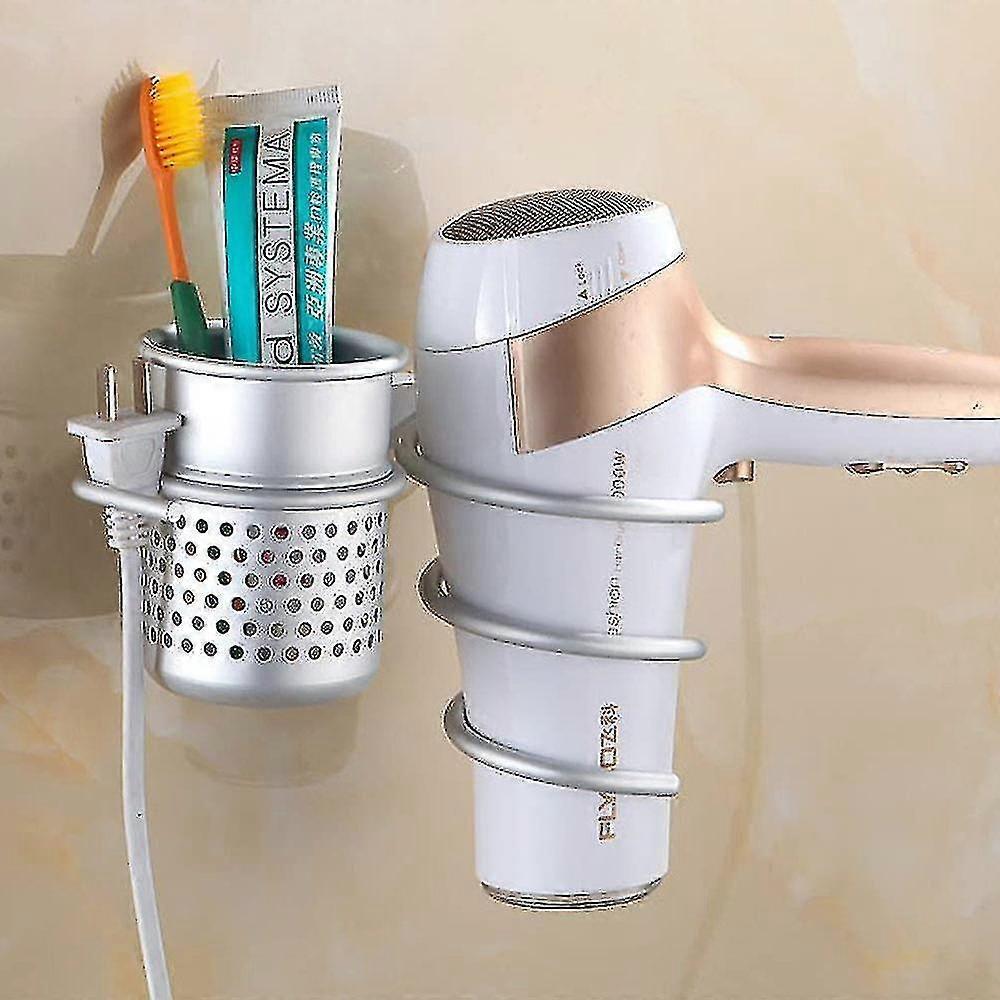 Hair Dryer Holder Wall Mount Organizer Blow Dryer Rack V1263-JX-5606