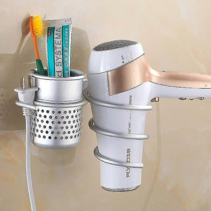 Hair Dryer Holder Wall Mount Organizer Blow Dryer Rack V1263-JX-5606