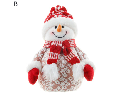Xmas Snowman Ornament Shopping Mall-Red V1263-JX-561